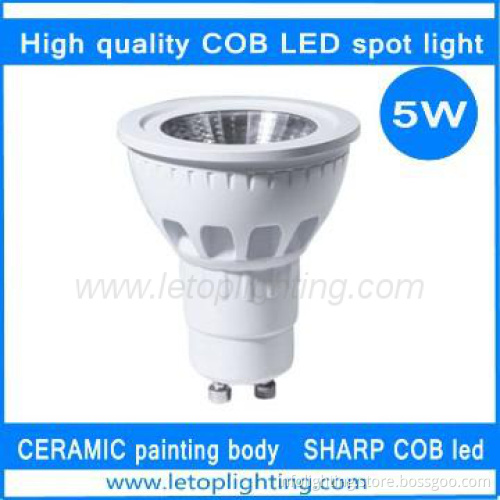 2013 hot selling high CRI 88Ra 5W Sharp cob led spot light